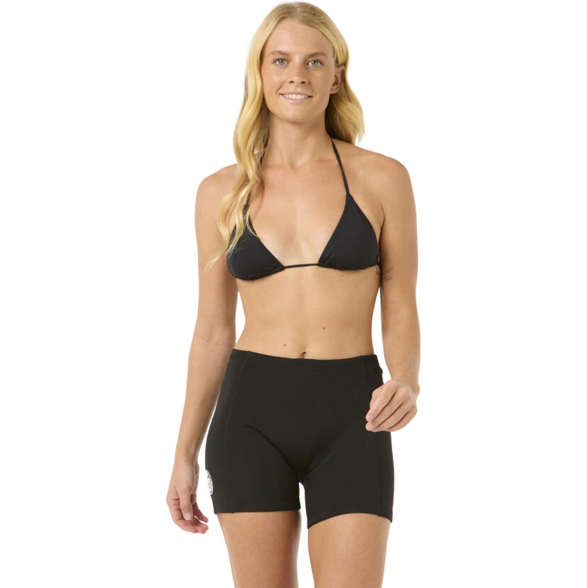 2026 Rip Curl Frauen Dawn Patrol 1mm Neoprene Shorts 115WSE - Black